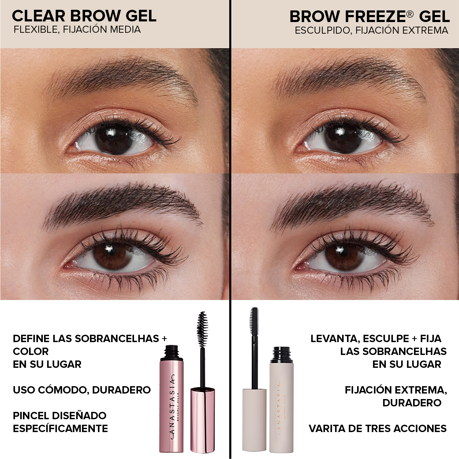ULTIMATE BROW FREEZE SET (SET DE MAQUILLAJE PARA CEJAS)